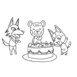 Coloriage Animal Crossing (Jeux Vidéos) #179117 à imprimer et colorier