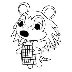 Coloriage Animal Crossing (Jeux Vidéos) #179118 à imprimer et colorier