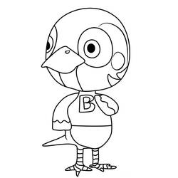 Coloriage Animal Crossing (Jeux Vidéos) #179119 à imprimer et colorier