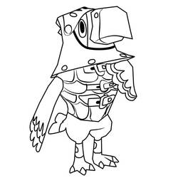 Coloriage Animal Crossing (Jeux Vidéos) #179121 à imprimer et colorier