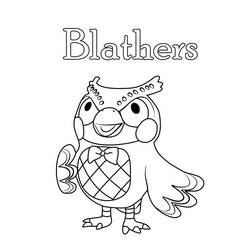 Coloriage Animal Crossing (Jeux Vidéos) #179139 à imprimer et colorier