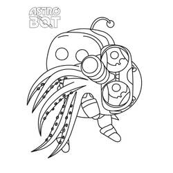 Coloriage Astro Bot (Jeux Vidéos) #221840 à imprimer et colorier
