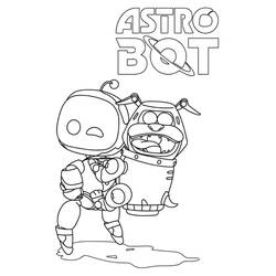Coloriage Astro Bot (Jeux Vidéos) #221843 à imprimer et colorier