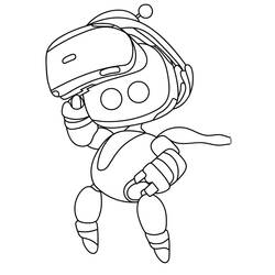 Coloriage Astro Bot (Jeux Vidéos) #221845 à imprimer et colorier