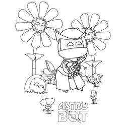 Coloriage Astro Bot (Jeux Vidéos) #221847 à imprimer et colorier