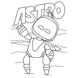 Coloriage Astro Bot (Jeux Vidéos) #221850 à imprimer et colorier