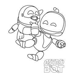 Coloriage Astro Bot (Jeux Vidéos) #221852 à imprimer et colorier