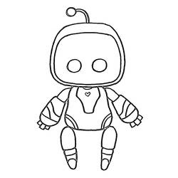 Coloriage Astro Bot (Jeux Vidéos) #221858 à imprimer et colorier