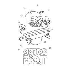 Coloriage Astro Bot (Jeux Vidéos) #221859 à imprimer et colorier