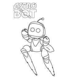 Coloriage Astro Bot (Jeux Vidéos) #221860 à imprimer et colorier