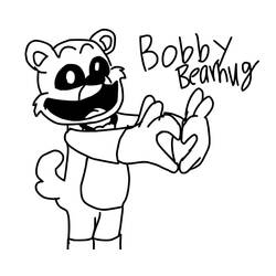 Coloriage Bobby BearHug (Jeux Vidéos) #215451 à imprimer et colorier