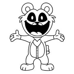 Coloriage Bobby BearHug (Jeux Vidéos) #215455 à imprimer et colorier