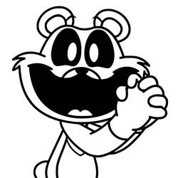 Coloriage Bobby BearHug (Jeux Vidéos) #215456 à imprimer et colorier