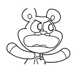 Coloriage Bobby BearHug (Jeux Vidéos) #215457 à imprimer et colorier