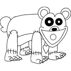 Coloriage Bobby BearHug (Jeux Vidéos) #215459 à imprimer et colorier