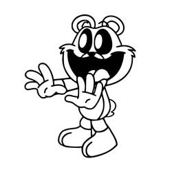 Coloriage Bobby BearHug (Jeux Vidéos) #215463 à imprimer et colorier