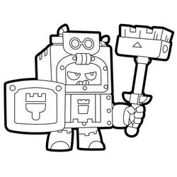 Dessin à colorier: Brawl Stars (Jeux Vidéos) #175460 - Coloriages à Imprimer Gratuits