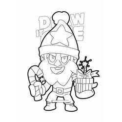 Dessin à colorier: Brawl Stars (Jeux Vidéos) #214746 - Coloriages à Imprimer Gratuits