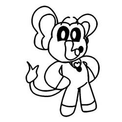 Coloriage Bubba Bubbaphant (Jeux Vidéos) #215521 à imprimer et colorier