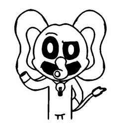Coloriage Bubba Bubbaphant (Jeux Vidéos) #215528 à imprimer et colorier