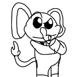 Coloriage Bubba Bubbaphant (Jeux Vidéos) #215529 à imprimer et colorier