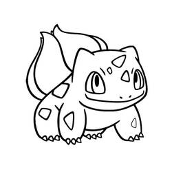 Dessin à colorier: Bulbizarre (Jeux Vidéos) #181440 - Coloriages à Imprimer Gratuits