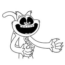 Coloriage Catnap (Jeux Vidéos) #215318 à imprimer et colorier