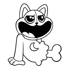 Coloriage Catnap (Jeux Vidéos) #215319 à imprimer et colorier