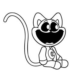 Coloriage Catnap (Jeux Vidéos) #215321 à imprimer et colorier