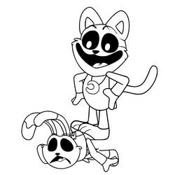 Coloriage Catnap (Jeux Vidéos) #215325 à imprimer et colorier