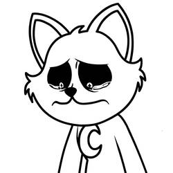 Coloriage Catnap (Jeux Vidéos) #215331 à imprimer et colorier