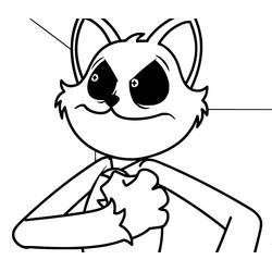 Coloriage Catnap (Jeux Vidéos) #215334 à imprimer et colorier