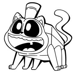 Coloriage Catnap (Jeux Vidéos) #215335 à imprimer et colorier