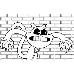 Coloriage Catnap (Jeux Vidéos) #215336 à imprimer et colorier