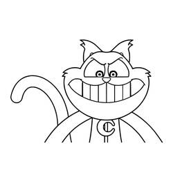 Coloriage Catnap (Jeux Vidéos) #215337 à imprimer et colorier