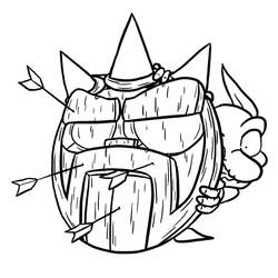 Dessin à colorier: Clash Royale (Jeux Vidéos) #200919 - Coloriages à Imprimer Gratuits