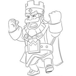 Dessin à colorier: Clash Royale (Jeux Vidéos) #200920 - Coloriages à Imprimer Gratuits