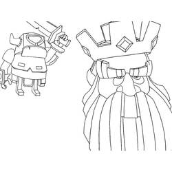 Dessin à colorier: Clash Royale (Jeux Vidéos) #200927 - Coloriages à Imprimer Gratuits