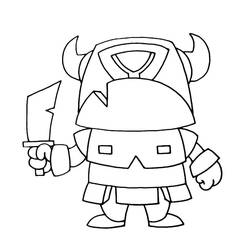Dessin à colorier: Clash Royale (Jeux Vidéos) #200940 - Coloriages à Imprimer Gratuits