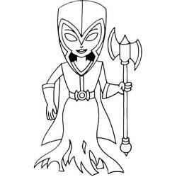 Dessin à colorier: Clash Royale (Jeux Vidéos) #200941 - Coloriages à Imprimer Gratuits