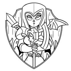 Dessin à colorier: Clash Royale (Jeux Vidéos) #200943 - Coloriages à Imprimer Gratuits