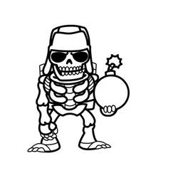 Dessin à colorier: Clash Royale (Jeux Vidéos) #200946 - Coloriages à Imprimer Gratuits