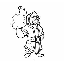 Dessin à colorier: Clash Royale (Jeux Vidéos) #200952 - Coloriages à Imprimer Gratuits