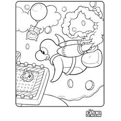Dessin à colorier: Club Penguin (Jeux Vidéos) #204935 - Coloriages à Imprimer Gratuits