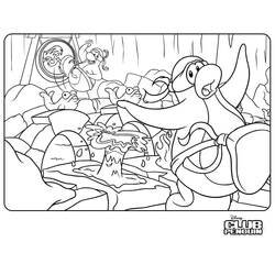 Dessin à colorier: Club Penguin (Jeux Vidéos) #204941 - Coloriages à Imprimer Gratuits