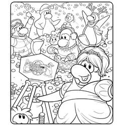 Dessin à colorier: Club Penguin (Jeux Vidéos) #204944 - Coloriages à Imprimer Gratuits