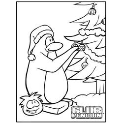 Dessin à colorier: Club Penguin (Jeux Vidéos) #204947 - Coloriages à Imprimer Gratuits