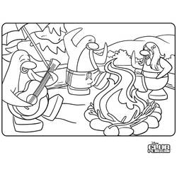 Dessin à colorier: Club Penguin (Jeux Vidéos) #204952 - Coloriages à Imprimer Gratuits