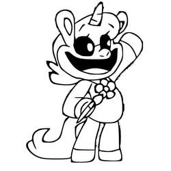 Dessin à colorier: CraftyCorn (Jeux Vidéos) #215441 - Coloriages à Imprimer Gratuits