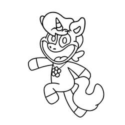 Dessin à colorier: CraftyCorn (Jeux Vidéos) #215442 - Coloriages à Imprimer Gratuits